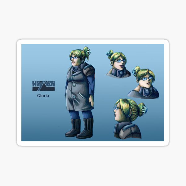 Gloria Sticker