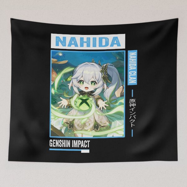 Item preview, Nahida - Genshin Impact designed and sold by Anni-tett.