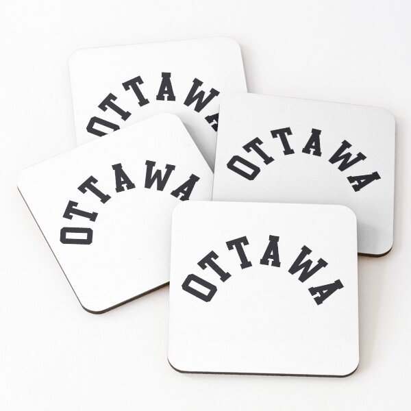Item preview, Ottawa Bold College Style Typography – Vintage Yellow Text Design designed and sold by Paper Drip.