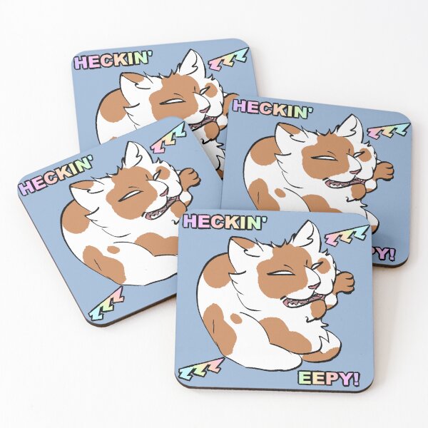 Item preview, Heckin' Eepy - Silly Kitty designed and sold by AstralRavens.