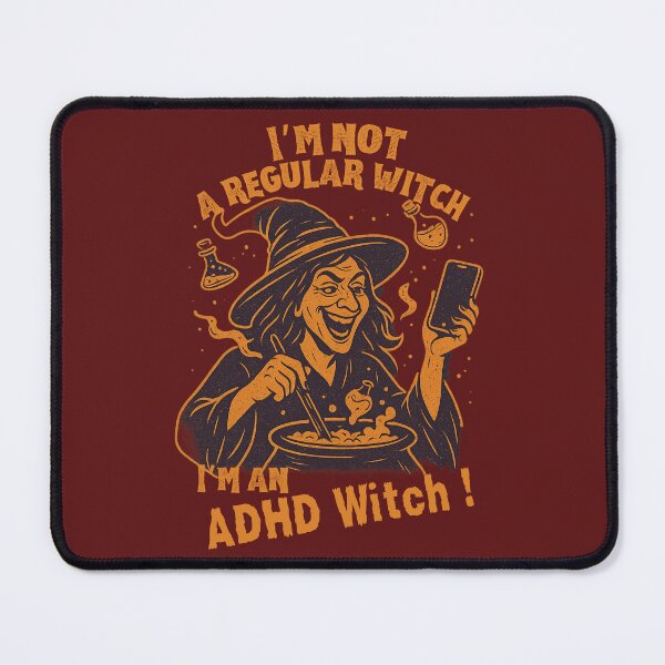 Item preview, ADHD Witch – I’m Not a Regular Witch, I’m an ADHD Witch designed and sold by Meandmyshop.