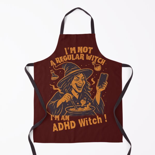 Item preview, ADHD Witch – I’m Not a Regular Witch, I’m an ADHD Witch designed and sold by Meandmyshop.