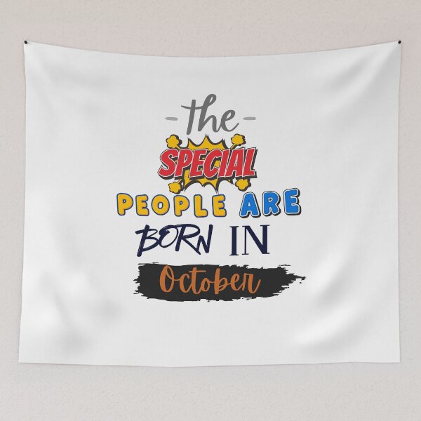Item preview, Special People are born in October designed and sold by ULTRAMAX_DESIGN.