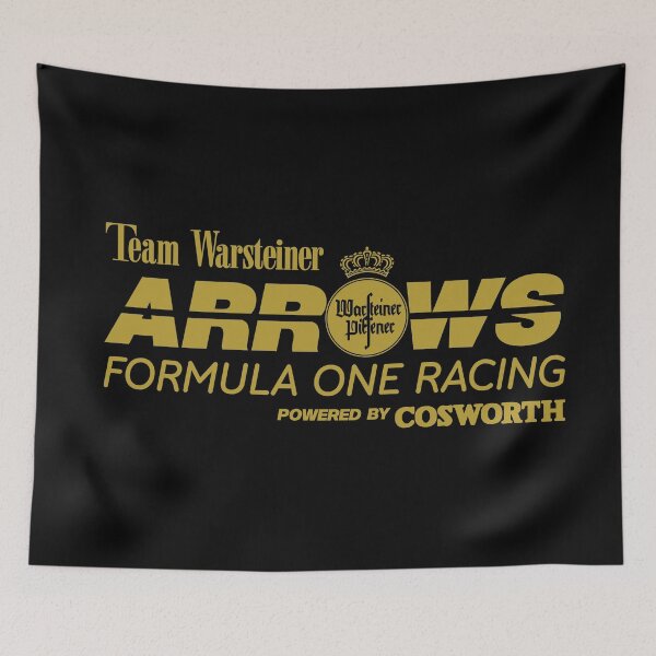 Item preview, Team Wasteiner Arrows F-1 Golden Print designed and sold by San Studios Co..