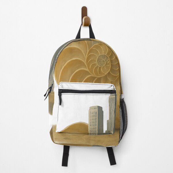 Item preview, City Growing from a Nautilus Shell designed and sold by FunnySignalStudio.