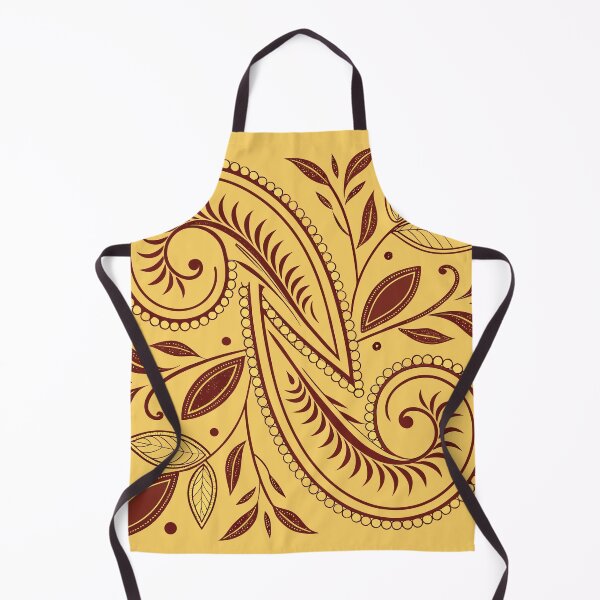 Item preview, YELLOW AND BROWN TRADITIONAL PATTERN DESIGN designed and sold by trengeee.