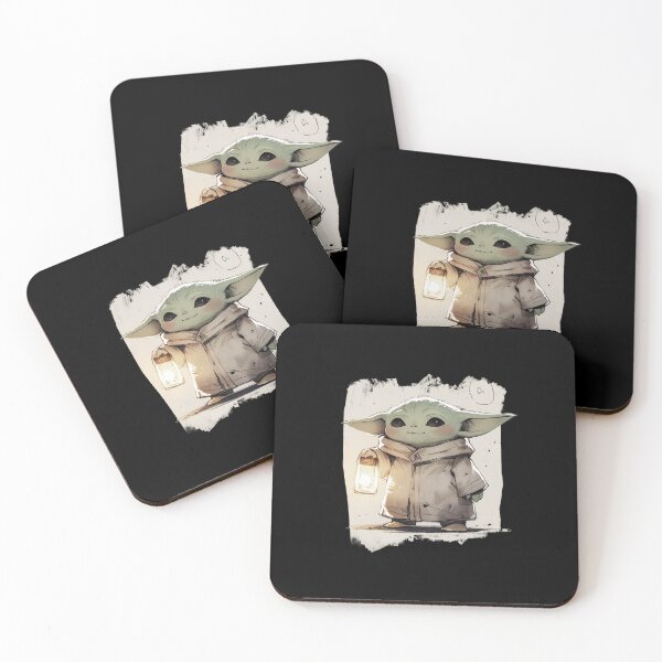Artikelvorschau, BABY YODA (GROGU) MIT LATERNE entworfen und verkauft von LIS AND MELIVERSO.