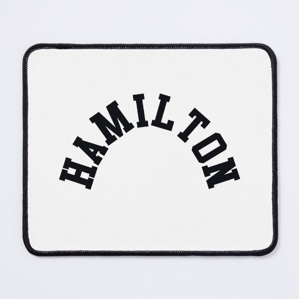 Item preview, Hamilton Word Art – Bold Minimalist City Typography Design designed and sold by Paper Drip.