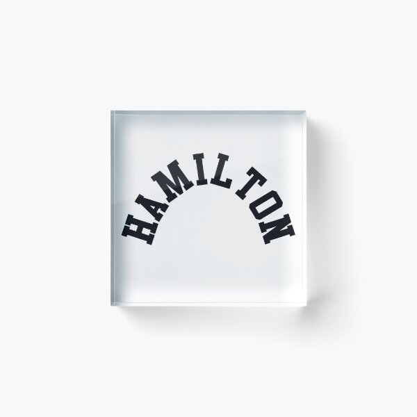Item preview, Hamilton Word Art – Bold Minimalist City Typography Design designed and sold by Paper Drip.