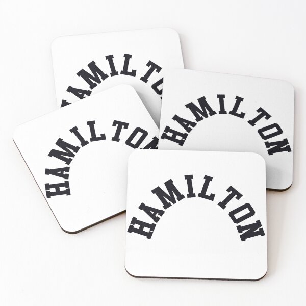 Item preview, Hamilton Word Art – Bold Minimalist City Typography Design designed and sold by Paper Drip.