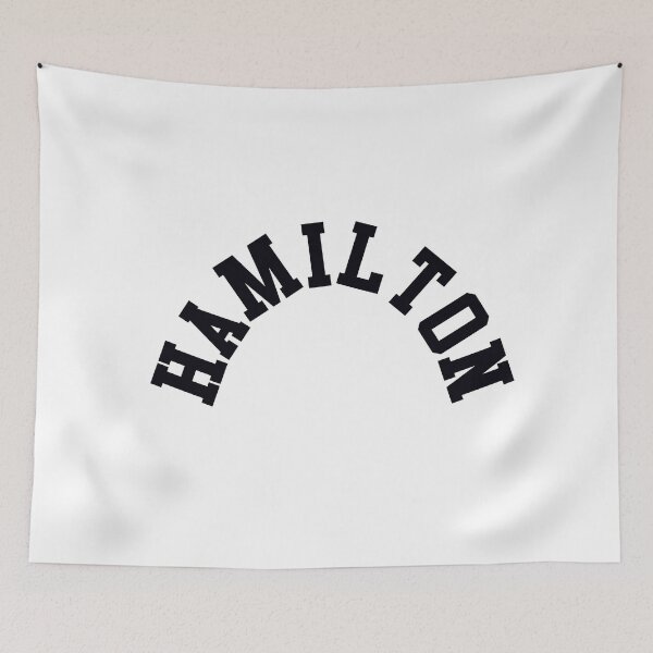 Item preview, Hamilton Word Art – Bold Minimalist City Typography Design designed and sold by Paper Drip.