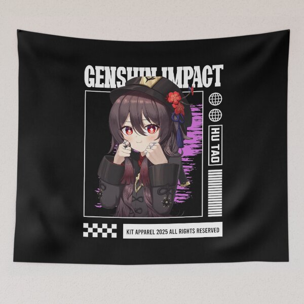 Item preview, Hu Tao - Genshin Impact designed and sold by gontijoart.