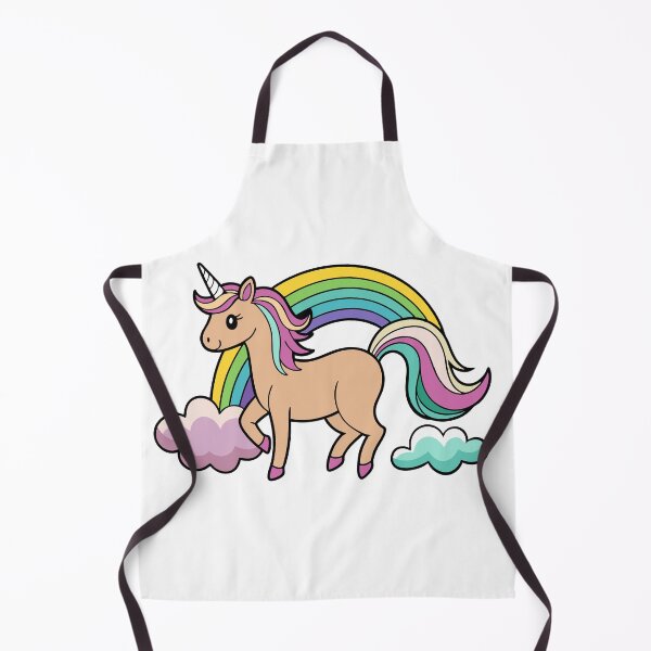 Item preview, Majestic Horse with Rainbow Background Illustration designed and sold by Loren Vesta.
