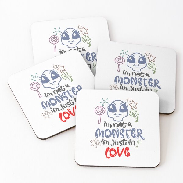 Item preview, T-Shirt - I'm not a monster I'm just in love designed and sold by Made-by-Gus.