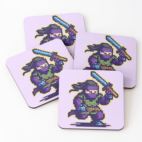 Item preview, 8 bit - NINJA  designed and sold by CleverCulture.