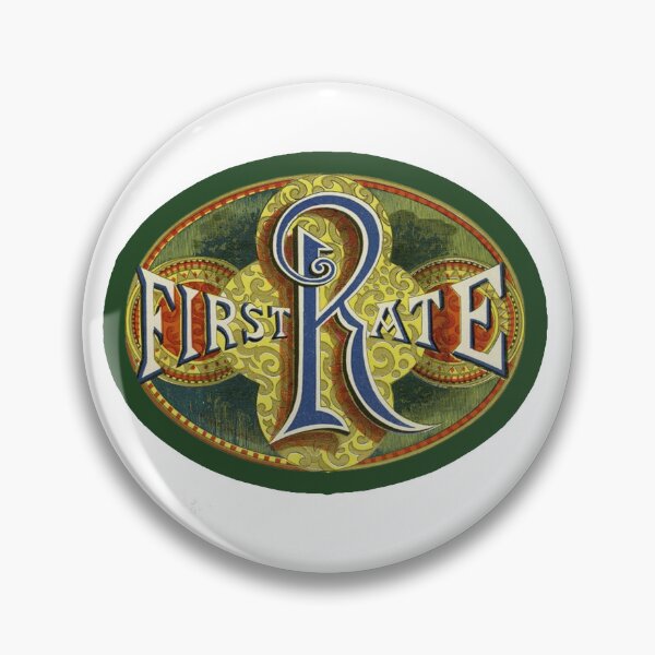 Item preview, Vintage First Rate Emblem designed and sold by QuayTradingCo.