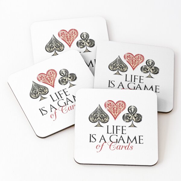 Item preview, T-Shirt - Life is a game of cards designed and sold by Made-by-Gus.