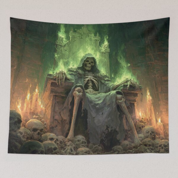 Item preview, Lich on a Throne of Bones designed and sold by Rtymer.