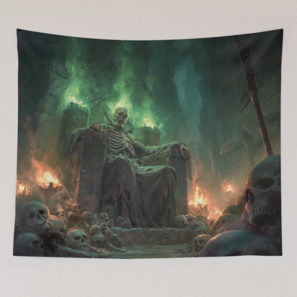 Item preview, Lich on a Throne of Bones designed and sold by Rtymer.