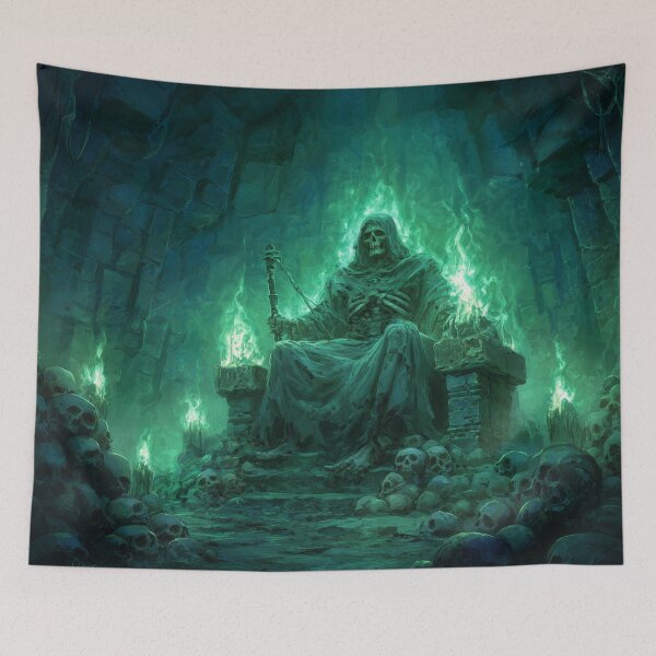 Item preview, Lich on a Throne of Bones designed and sold by Rtymer.