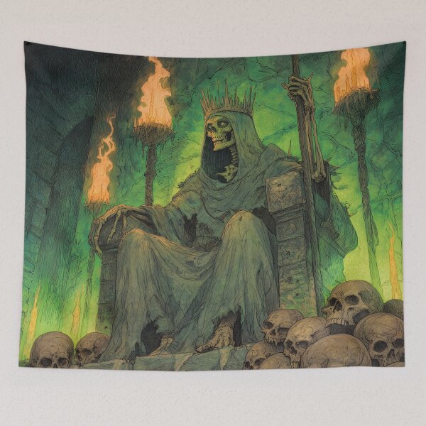Item preview, Lich on a Throne of Bones designed and sold by Rtymer.