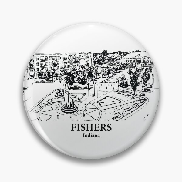 Item preview, Fishers - Indiana designed and sold by Lakeric Cityscapes.