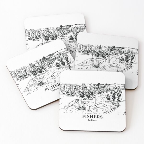 Item preview, Fishers - Indiana designed and sold by Lakeric Cityscapes.