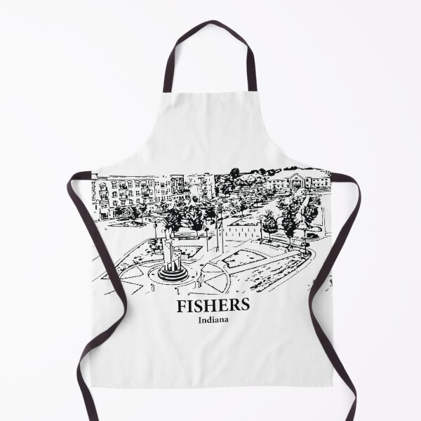 Item preview, Fishers - Indiana designed and sold by Lakeric Cityscapes.