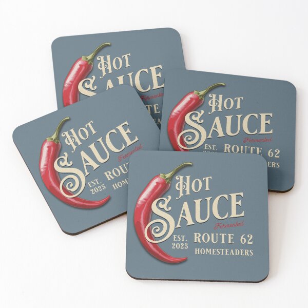 Item preview, Fermented hot sauce vintage style label with a chili design designed and sold by AfricaSkyBlue.