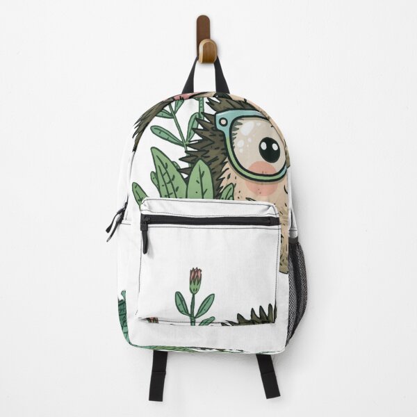 Item preview, Little greeny Hedgehog with Big Glasses designed and sold by gr00bson.