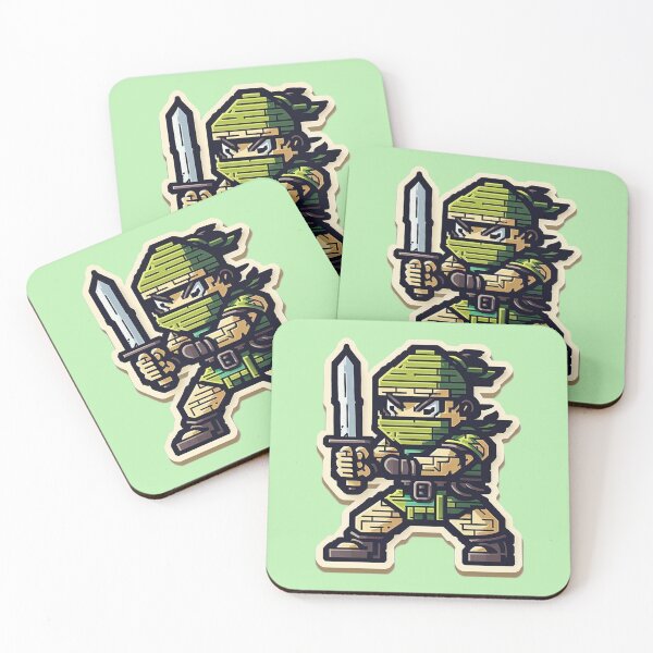Item preview, 8 bit - NINJA  designed and sold by CleverCulture.
