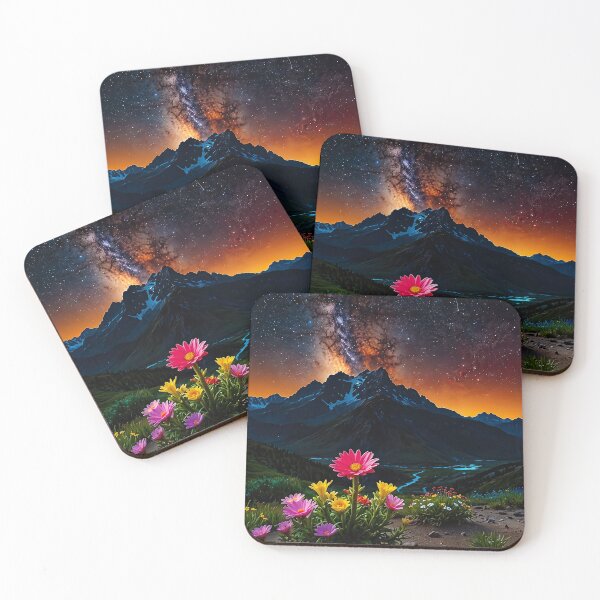 Item preview, Floral greeting to the stars designed and sold by PixelParadies.