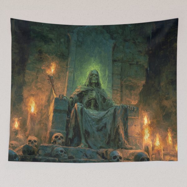 Item preview, Lich on a Throne of Bones designed and sold by Rtymer.