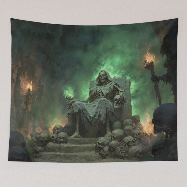 Item preview, Lich on a Throne of Bones designed and sold by Rtymer.