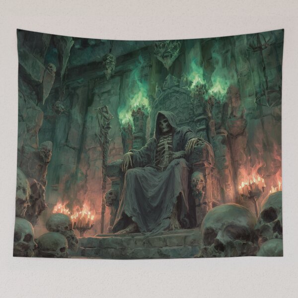 Item preview, Lich on a Throne of Bones designed and sold by Rtymer.