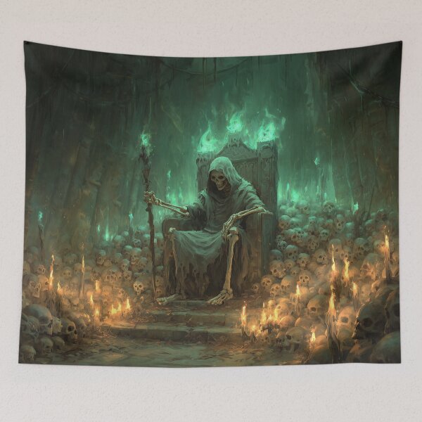 Item preview, Lich on a Throne of Bones designed and sold by Rtymer.