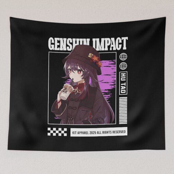Item preview, Hu Tao - Genshin Impact designed and sold by gontijoart.