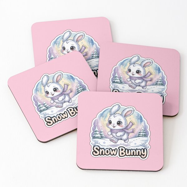 Item preview, Winter Snow Bunny Cute Sticker designed and sold by Nuist25.