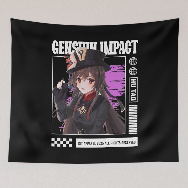 Item preview, Hu Tao - Genshin Impact designed and sold by gontijoart.