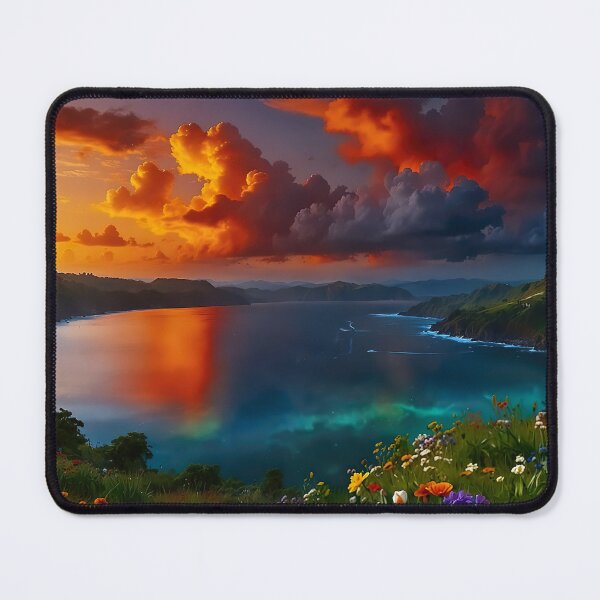 Item preview, Sunset over the bay designed and sold by PixelParadies.