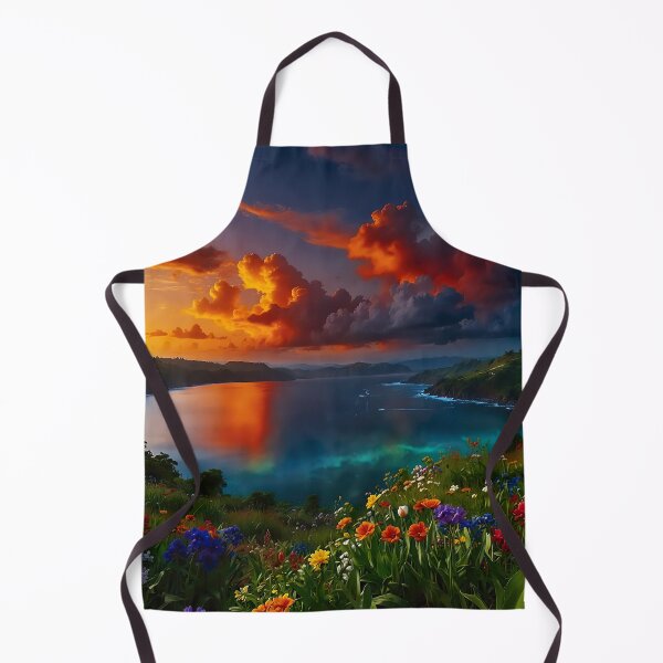 Item preview, Sunset over the bay designed and sold by PixelParadies.