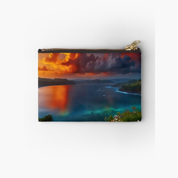Item preview, Sunset over the bay designed and sold by PixelParadies.