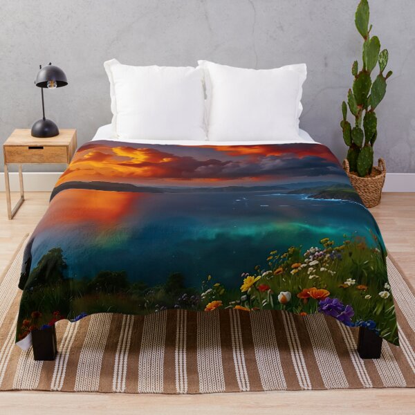 Item preview, Sunset over the bay designed and sold by PixelParadies.