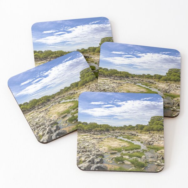Item preview, Serene Tanzania Landscape Rocky Riverbed Nature Photography designed and sold by Amanda's Factory.