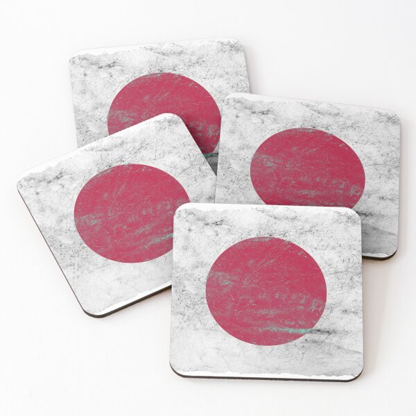 Item preview, Japan Flag Metal Texture Design – Modern & Historically Inspired designed and sold by RoyalMerchantShop.