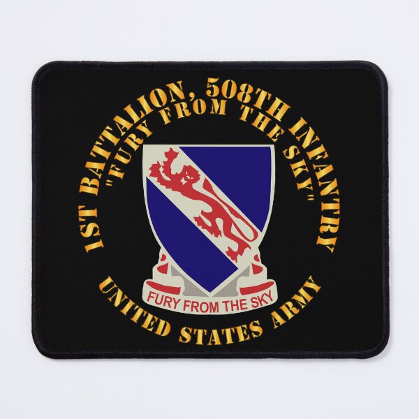Item preview, Army -  1st Bn, 508th Infantry Regiment - Fury From the Sky - DUI X 300 designed and sold by Military Insignia Products.