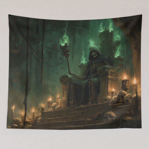 Item preview, Lich on a Throne of Bones designed and sold by Rtymer.