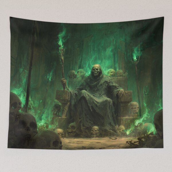 Item preview, Lich on a Throne of Bones designed and sold by Rtymer.