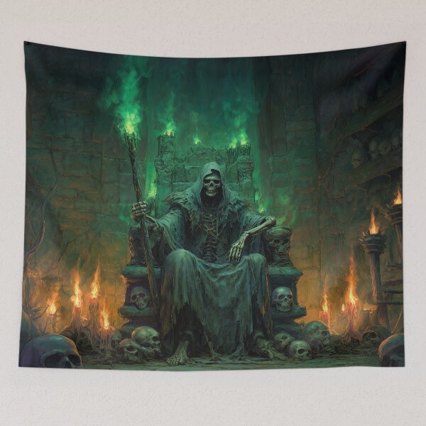 Item preview, Lich on a Throne of Bones designed and sold by Rtymer.
