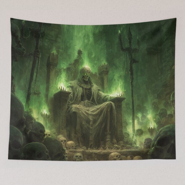 Item preview, Lich on a Throne of Bones designed and sold by Rtymer.